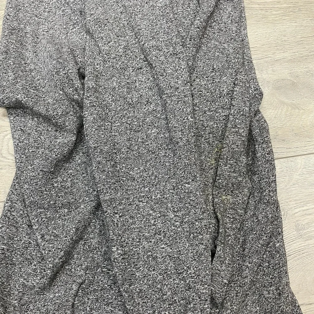 Polo Ralph Lauren Grey L/S T Shirt Men Sz XL Football FAIR STAIN